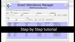 Smart Attendance Manager in Excel VBA