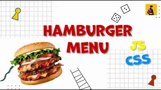 Create a Hamburger Menu animation with HTML | CSS | JS