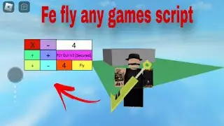 Roblox FE Fly Script Gui | Fly in EveryGame! | (Mobile/Pc) | Fly V3