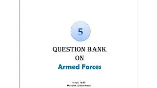 Armed Forces : Question Bank for NCC A, B and C Certificate