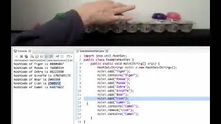 Java HashSet Open Addressing Algorithm - 3D Representation