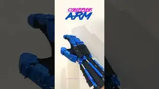 Cyberpunk Mechanical Arm Armor