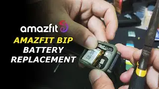 AMAZFIT BIP BATTERY REPLACEMENT | DISASEMBLY AND REPAIR (2024)