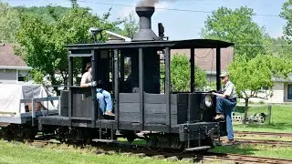 Replica Climax Logging Steam Locomotive: Locust Heights and Western