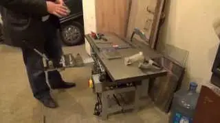 Многофункциональный деревообрабатывающий станок FDB MLQ343. Multi-function woodworking machine.