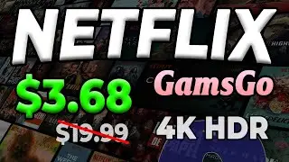 How to get Cheap Netflix Subscription with GamsGo 2023
