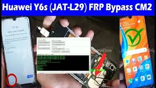 Huawei Y6s (JAT-L29) FRP Bypass Test Point CM2