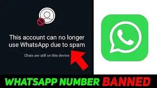 Whatsapp Account Banned Problem Solution✅ || Free Fire Number Ban Problem