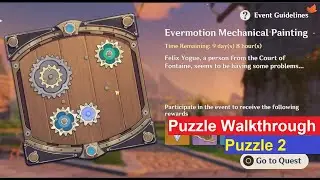 Evernotion Event day 2 Walkthrough | Genshin Impact