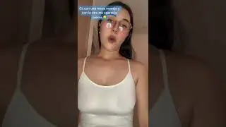 Hot no bra tiktok 