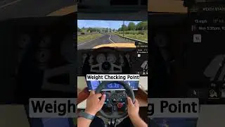 Weighing bridge in American Truck Simulator 