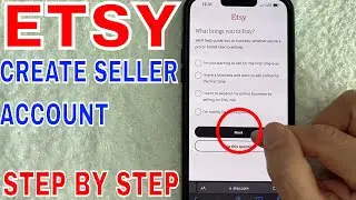 ✅ How To Create Make Etsy Seller Account 🔴