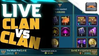 CLAN VS CLAN! CLAIMING MY PROMO CODE!! Raid: Shadow Legends