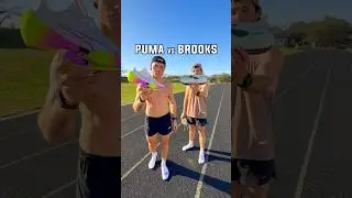 PUMA vs Brooks👟💨