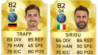 FIFA 16 FIGHT | TRAPP VS SIRIGU | WHO IS THE BEST PSG/ LIGUE 1 GK?