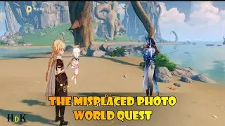 the misplaced photo world quest puzzle the scattered past genshin impact