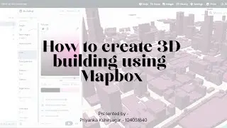 How to create 3D building using Mapbox?