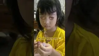 PRANK DARLEEN MATA ANEH KEBANYAKAN MAIN HP😱😱!! 