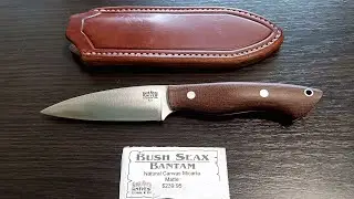 Bark River Bush Seax Bantam.