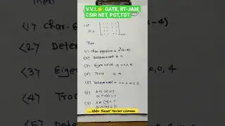 🔥Final Revision 🔥 GATE, IIT-JAM,KVS PGT,TGT