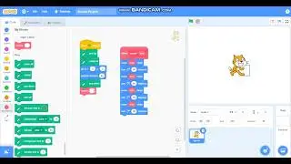 How to draw square in scratch by using 'add an input'|