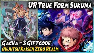 WAH ADA UR TRUE FORM SUKUNA | GACHA - 3 GIFTCODE - GAMEPLAY 🔥 JUJUTSU KAISEN ZERO REALM FRONT
