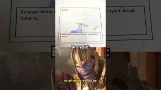 Perfectly balanced…