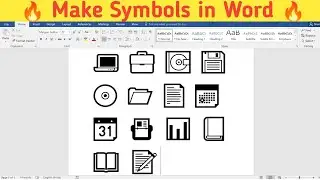 MS Word me Symbol Shortcut Key | MS Word me symbol kaise banaye in Hindi