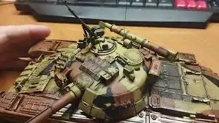 Танк Т-80УД от фирмы звезда 