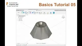 Autodesk Fusion 360 Basics - Lofting Tools (Tutorial 05)