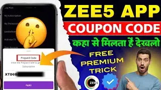 Zee5 Prepaid Code Kaha Milega | How To Get Zee5 Activation Code | Zee5 Subscription Coupon Code Free
