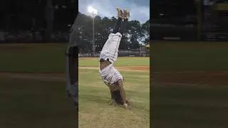 OH MY, GOOD LAWD! Was this the best Maceo entrance yet? #savannahbananas #dancing #shaboozey #fyp