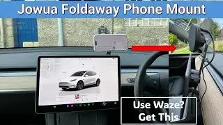 Don't like Tesla Navigation? If you want Waze or CarPlay or Android Auto you need a mount. Get This!