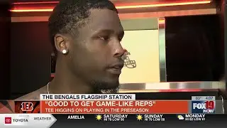 Tee Higgins discusses importance of preseason reps