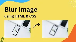 Blur image using CSS filter