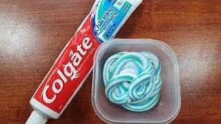 4 Лизуна без клея Слайм из зубной пасты шампуня Как сделать