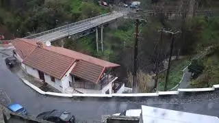 Катание на подъёмнике в деревне Калопанайотис. Кипр