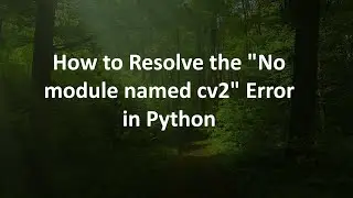 How to Resolve the 