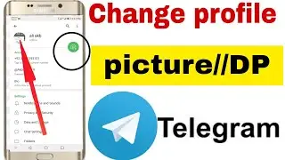 how to change profile picture on telegram? Change profile photo in telegram?change Dp on telegram