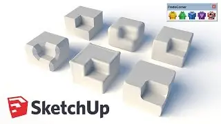FredoCorner extension - Sketchup tutorial