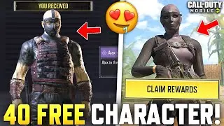 *NEW* Get FREE 40 Character Skins in Season 9 COD Mobile! Redeem Codes + Free Ghost & more! CODM S9