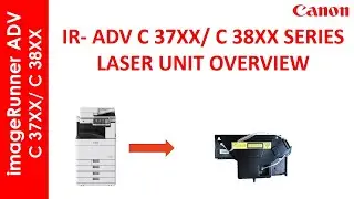 LASER UNIT REMOVAL IN IR-ADV C3725/3825
