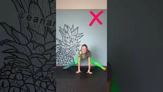 Middle Split Tutorial for Beginners🔥👍🏻😱 