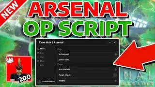 *NEW* ARSENAL SCRIPT - ESP, AIMBOT, HITBOXES & MORE *2025*