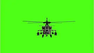 green screen helicopter flying