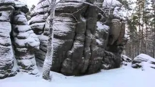 Белокуриха.  Скала четыре брата.