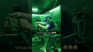 VR gaming looks like a great time 😂| 