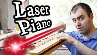 Homemade Laser Musical Instrument 🎹 | DIY Musical Instrument