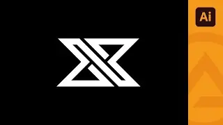 X Logo Design in Adobe Illustrator | #logo #illustrator