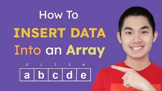 Array Operations - Inserting Data into an Array